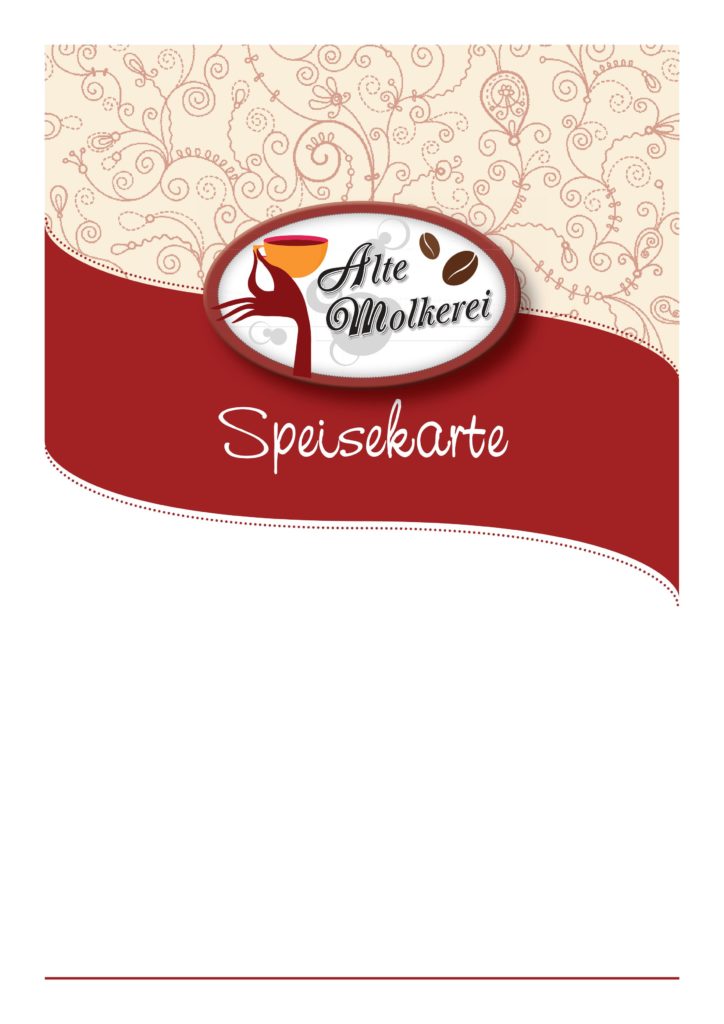 Restaurant "Alte Molkerei" in Manderscheid - Speisekarte